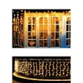 Miniatyrbild 2 av 2: 20m 600 LED Fairy Lights for Christmas Garden, Curtain String Lights, Warm White