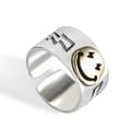 Ring med Smiley-ansikte Silver, Öppen Ring Justerbar Bredd, Smiley-ring-tfrf