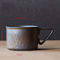 Miniatyrbilde 2 av 5: Kaffe Kanne, Te Kopp Håndlaget Retro Kopp og Fat Sett Hjem Utsøkt Atmosfære Kaffe Kopp