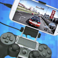 Pikkukuva 5 / 5: Säädettävä teline PS4-ohjaimelle ja Android-puhelimelle
