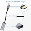 Miniatyrbilde 4 av 4: Choetech Hub, USB Type C til HDMI, 4K 60Hz, grå—pa