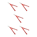 Pikkukuva 2 / 5: 1/2/3/5 Etukolmiotuki AXIAL SCX10:lle Etukolmio punainen red 5Set
