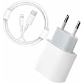 Miniatyrbild 3 av 5: USB-C Snabbladdare - PD-certifierad 20W Snabb med Lightning-kabel Typ C-laddningsadapter för iPhone 14/14 Plus/14 Pro/14 Pro Max/13/iPad Pro
