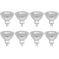 8-pack GU5.3 MR16 35W 12V Halogenlampor - Dimbar, Varmvit 2800K