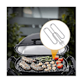 Miniatyrbillede 4 af 5: Grillvarmeelement til Q240 Q2400-serien grill, reservedel til 70127 elektriske varmeelementer (FMY).Pa
