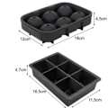 Miniatyrbillede 2 af 5: Isform Kugler & Kuber / Isterningeform / Isform - 2-i-1