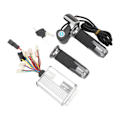 Miniatyrbillede 4 af 5: Elcykel Konverteringskit 48V 1000W Controller 48V Gasregulator med Lås Firkantet Display til DC-motorer[qb] 0.6