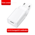 Miniatyrbilde 1 av 4: 5V2A mobiltelefon USB-lader europeisk GS-sertifisert laderhode TUV Rheinland CE-sertifisert adapter White SG model 5V2A GS+CE certification