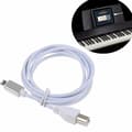 Miniatyrbillede 4 af 4: Lightning til Type-B MIDI Keyboard Konverter USB 2.0 Kabel til iPhone 7 8 X iPad