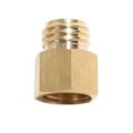Miniatyrbild 1 av 5: Soda CO2 Gas Konverter Adapter för Tr21-4 Hona till Tr21-3 Hane Gänga Quooker Cube Tank Utgång Koppar Fotofärg