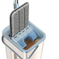 Miniatyrbild 3 av 4: 360° Platt Press Mikrofiber Mopphink Set, 1 Moppset + 2 Dynor