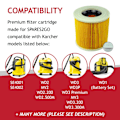 Miniatyrbillede 3 af 5: Paris_2 stk. filterpatroner til Karcher WD2 WD3 MV2 støvsuger