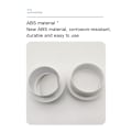 Miniatyrbillede 4 af 5: 1/2/3/5 Vit Bred applikation Kanalslang Backventil Robust og 100mm check valve 100mm check valve 1 Pc