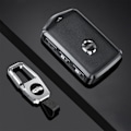 Miniatyrbillede 1 af 5: Passende Volvo Smart Car Nøgleetui (sort), Etui med nøgle F