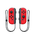 Miniatyrbilde 1 av 3: NS Switch venstre og høyre håndtak Joycon håndtak Switch Bluetooth håndtak med fjernvekkelse og håndrem Stor rød venstre og hø