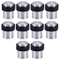 Miniatyrbilde 1 av 4: 10 X Dørstopper for Gulv 4.5 cm i Rustfritt Stål Dørstopper Dørkile.pa