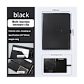 Miniatyrbild 3 av 5: Multifunctional A4 Leather Business Portfolio Folder with Notepad