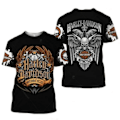 Miniatyrbilde 1 av 5: För HarleyDavidson Motorsykkel T-skjorter Herre Sommer Casual Kortærmet Topper Tee F M