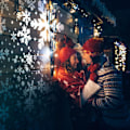 Miniatyrbild 5 av 5: Jul Snöflinga Projektor Ljus Utomhus, Lasama Highlight Led