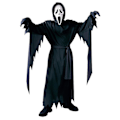 Pikkukuva 1 / 4: Lasten Scream Cosplay-asu Haamu Lapset Fancy Dress Asuste Maskilla 10-12 Vuotta 10-12 Years