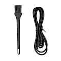 Miniatyrbild 5 av 5: Sladdlös Elektrisk Kaffebönsmalare USB-Laddning Bärbar Akryl Transparent Synlig för Hemkök Svart