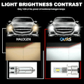 Miniatyrbillede 3 af 4: 2x H3 Led Kit 100w 10000lm Tågelys