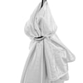 Miniatyrbilde 4 av 5: Barnhammock i polyester, elastisk og komfortabel, sensorisk hengekøye for barn, innendørs og utendørs, sølvgrå