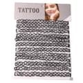 12-pack Svarta Choker Halsband Stretch Spets Lace—på