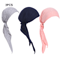 Miniatyrbillede 4 af 5: 1/2/3 3 stk/ sæt Unisex Bandana-hætte til moderigtig hovedtørklæde 1Set