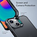 Miniatyrbild 3 av 5: ESR iPhone 15 Plus / 14 Plus Skal Air Armor Frostad Svart