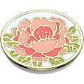 Miniatyrbild 3 av 5: POPSOCKETS Emalj Blooming Peony Rosa Avtagbart Grepp med Ställfunktion Premium