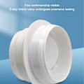 Miniatyrbillede 3 af 5: 1/2/3/5 Vit Bred applikation Kanalslang Backventil Robust og 100mm check valve 100mm check valve 1 Pc