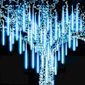Pikkukuva 5 / 5: LED Putousvalot 30cm 8 Putkea 144 LED Ulkokäyttöön Jääpuikot
