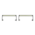 Miniatyrbilde 2 av 5: 1/2/3/5 Lyssterk LED Lyslist Taklampe for SCX10 D90 1/10 Skala 147mm for Wrangler 147mm for Wrangler 2Set