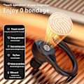 Pikkukuva 5 / 5: Peliheadset Kilpailu Matala Latenssi In-Ear Bluetooth Kuulokkeet, IPX7 Vedenpitävät Mukaansatempaavat Basso Bluetooth Kuulokkeet Digitaalisella Näytöllä (Musta)