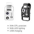 Miniatyrbilde 3 av 5: Nanozoom 200x Forstørrelseszoom, Nanozoom Høyteknologisk Clip-On Objektiv, Nano Zoom 200x for iPhone, Nanozoom Mobiltelefonobjektiv[qb]