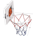 Miniatyrbillede 2 af 5: Mini basketspil med tavle indeni mini basketkurv på kontoret soveværelse have mini ulåst basket legetøj pædagogisk legetøj