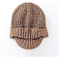 Miniatyrbillede 2 af 5: Herrehue med skygge, vinter, strikket, tyk, udendørs Brow Brown One Size
