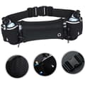 Running Belt with Bottles – Optimal Hydration for Active Individuals Black
