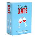Miniatyrbillede 1 af 5: Dizzy Date Kortspil For Par Date Nights Spil 100 Kort Par Kærlighedspartnere Jubilæums Gave