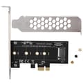 PCI-E till M.2 expansionskortkontaktkonverterare för M2 NGFF NVME hårddisk