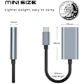Miniatyrbild 2 av 5: USB C till HDMI-adapter för skärm, 4K HDMI till USB C Laptop Dockning