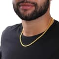Guldkæde til mand, kæreste gave guldkæde med kort guld—pa