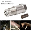 Miniatyrbild 3 av 4: 2-pack O2-sensorer, syresensor för bil Cel Fix Check Engine Light Eliminator Adapter Oxygen M18X1.5.pa