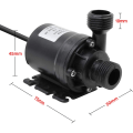 Miniatyrbild 2 av 5: Dränkbar vattenpump - 800L/H, DC 12V, Damm/Akvarium
