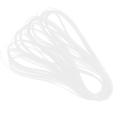 Pikkukuva 2 / 5: 1/2/3/5 Crinoline-hevosenharjakudos DIY-käsityöhön Hattuun Valkoinen White 1Set