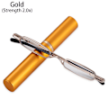 Pikkukuva 1 / 5: Pienet Lukulasit Slim Reading Glasses KULTA VAHVUUS 2.0X gold gold Strength 2.0x