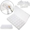 2-pak-perleopbevaring 56 rum til diamantmaling - transparent