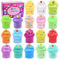 Miniatyrbillede 1 af 5: 18 stk. Pakket Sæt Party Favor Ler Fødselsdagsgaver Tidlige pædagogiske DIY-legetøj 18 *50ml Box_paris