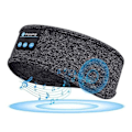 Miniatyrbild 3 av 5: Trådlösa hörlurar Bluetooth 5.0, sovhörlurar, sporthörlurar, sömnlurar, sportpannband, ögonmask, hörlurar USB 1. ed